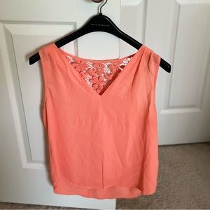 Neon orange top